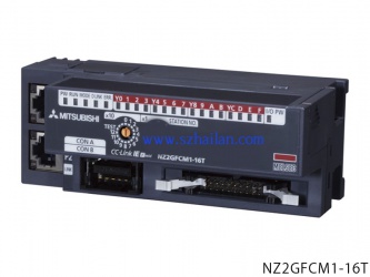 NZ2GFCM1-16D |16點(diǎn) DC24V（漏型）輸入，遠(yuǎn)程模塊、MIL連接器、1線式