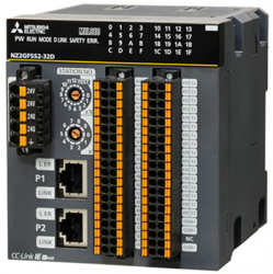 三菱cc-link NZ2GFCF1-32D 32點(diǎn) DC24V（漏型）輸入，遠(yuǎn)程模塊、FCN式